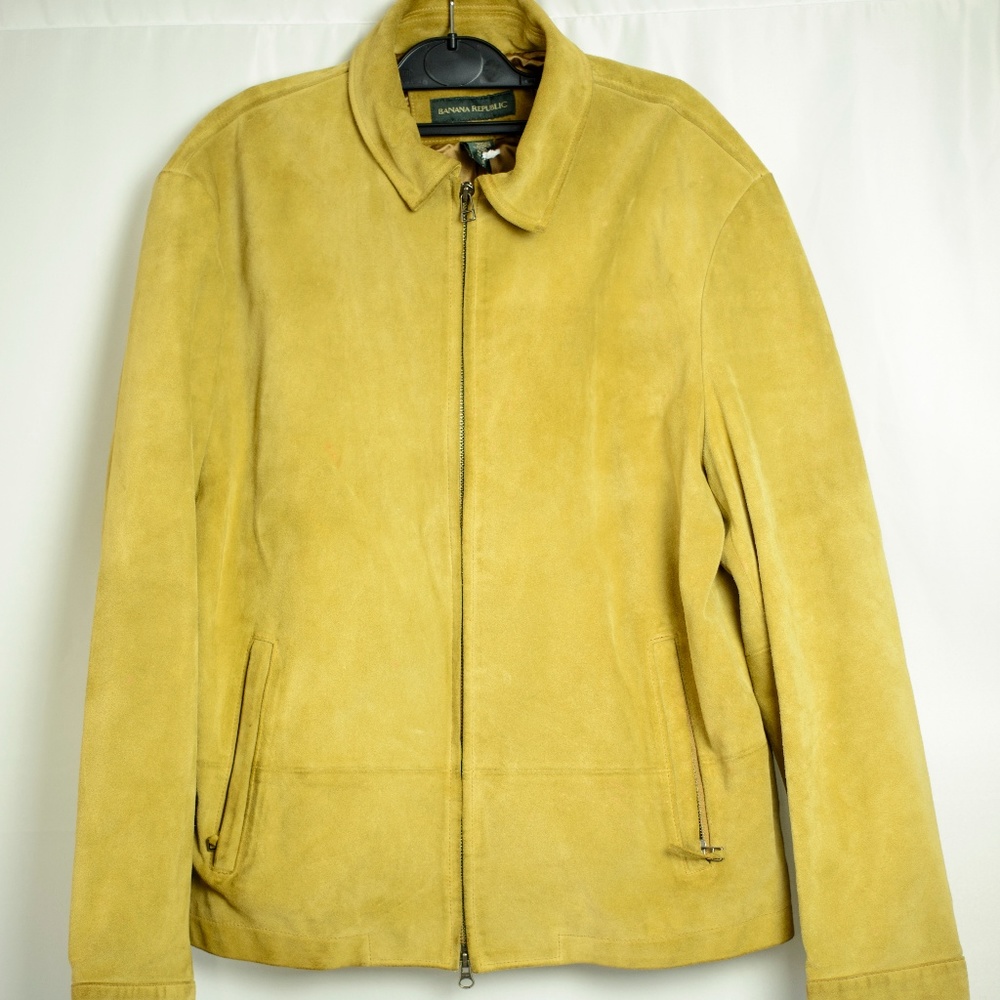 Genuine Leather Banana Republic Jacket